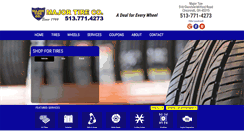 Desktop Screenshot of majortire.com